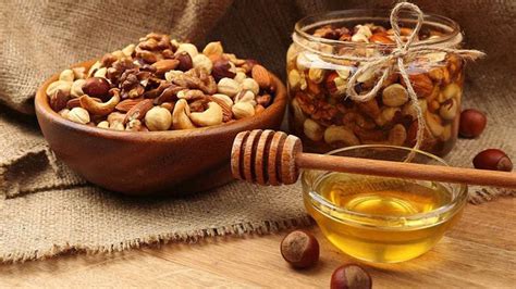 Орехи и медом для потенции